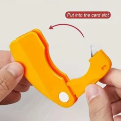 Compact Multi-Fruit Peeler Effortless, Safe Peeling, No Electricity, With Folding Handle Your Kitchen's Time-Saver