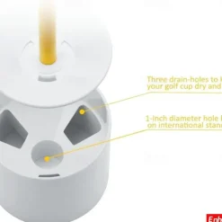 Complete Golf Practice Set - Includes Golf Green Flagstick, Golf Putting Cup, Perfect for Home Backyard Practice Sessions and Improving Your Golf Skills