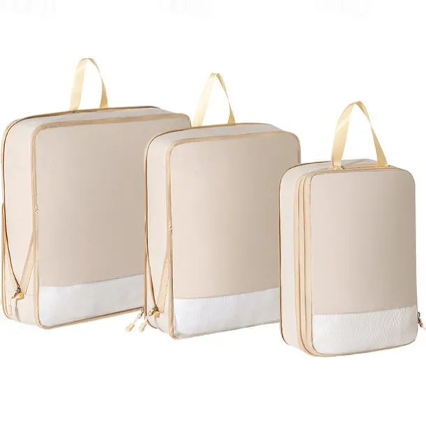 Compression Packing Cubes Set for Travel Luggage Storage and Organizer Space Savers, Clothes, Shoes, Digital Accessories, Toiletry Bags, Clothing Organizer Travel Bags