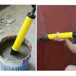 Concrete And Cement Pump, Grout Sprayer, Grout Filling Tool with 4 Nozzles