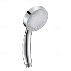 Contemporary Hand Shower Chrome Feature - Shower / Color Gradient / Rainfall, Shower Head