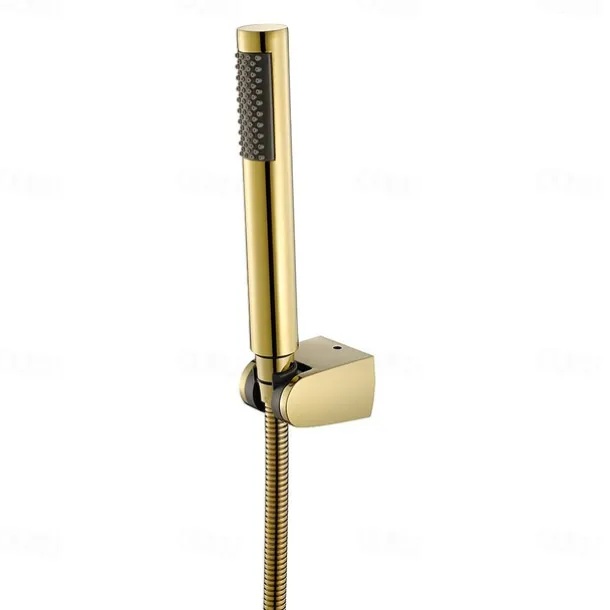 Contemporary Hand Shower Chrome / Brushed / Ti-PVD Feature - Shower, Shower Head / Stainless Steel / Brass / Yes