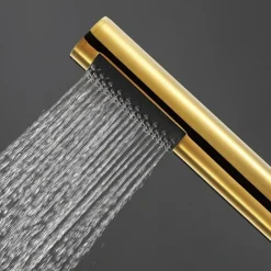 Contemporary Hand Shower Chrome / Brushed / Ti-PVD Feature - Shower, Shower Head / Stainless Steel / Brass / Yes