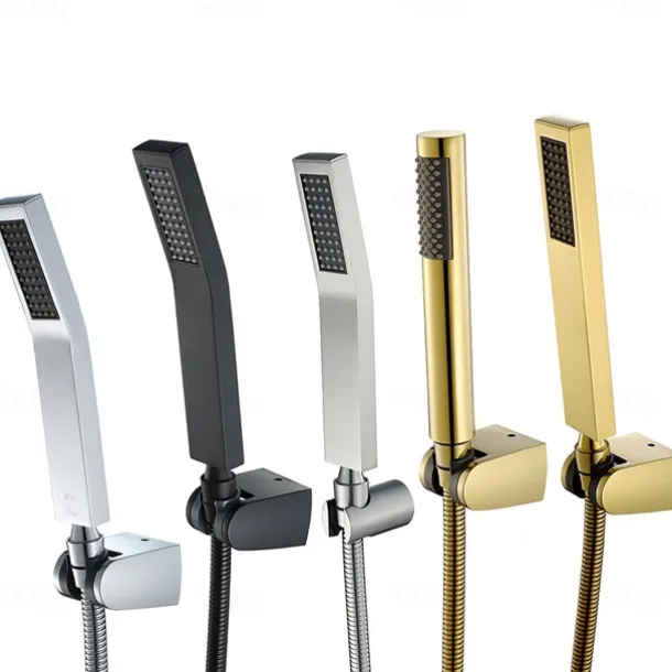 Contemporary Hand Shower Chrome / Brushed / Ti-PVD Feature - Shower, Shower Head / Stainless Steel / Brass / Yes