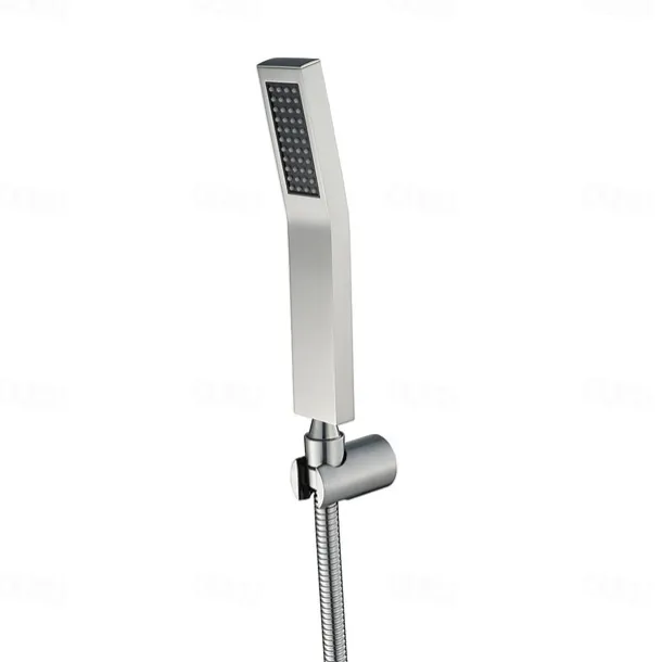 Contemporary Hand Shower Chrome / Brushed / Ti-PVD Feature - Shower, Shower Head / Stainless Steel / Brass / Yes