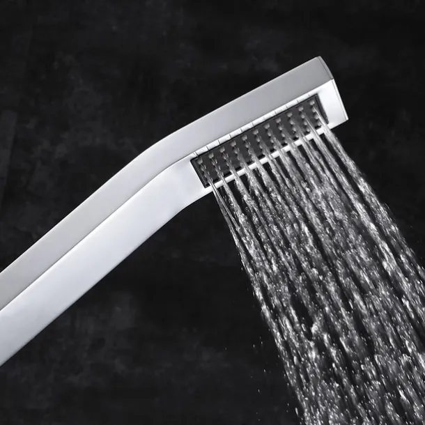 Contemporary Hand Shower Chrome / Brushed / Ti-PVD Feature - Shower, Shower Head / Stainless Steel / Brass / Yes