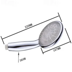 Contemporary Hand Shower / Rain Shower Chrome Feature - Creative / LED / Shower, Shower Head