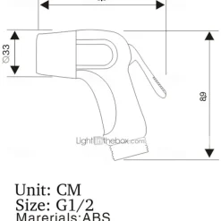 Contemporary Jet Hand Shower Chrome Feature Rainfall Shower Head