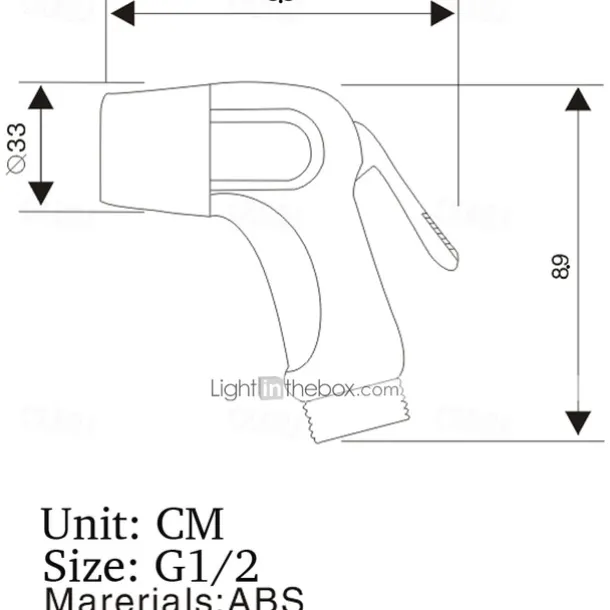 Contemporary Jet Hand Shower Chrome Feature Rainfall Shower Head