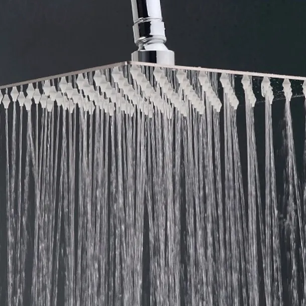 Contemporary Rain Shower Chrome Feature - Rainfall, Shower Head