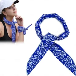 Cool Hair Band Quick Scarves Cooling Bandanas Collar Sports Towel Sport Headbands for Women Sports Supplies Cooling Neck Wraps Ice Towel Quick Dry Travel Polyester Cotton