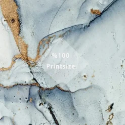 Cool Wallpapers Abstract Marble Wallpaper Wall Mural Blue Gray Wall Sticker Peel and Stick Removable PVC/Vinyl Material Self Adhesive/Adhesive Required Wall Decor for Living Room Kitchen Bathroom