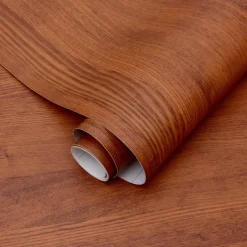 Cool Wallpapers Brown Wallpaper Wall Mural 3M Plastic Roll Beige Self-Adhesive With Sticky Back Texture Contact Paper Waterproof Upgrade Vinyl Film Furniture Stickers For Wall Kitchen Countertop Door