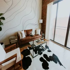 Cool Wallpapers 3D Abstract Mural Wallpaper Wall Mural Wall Stickers Leaves Abstract Outline Picture Suitable For Hotel Living Room Bedroom Art Deco