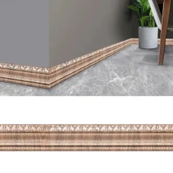 Cool Wallpapers 3D Solid Color Wallpaper Border Wall Mural Upgrade Your Home with 3D Foam Edge Sealing Strip Wall Sticker - Anti-Collision Waterproof and Thickened Adhesive 8x230cm/3.2