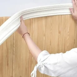 Cool Wallpapers 3D Solid Color Wallpaper Border Wall Mural Upgrade Your Home with 3D Foam Edge Sealing Strip Wall Sticker - Anti-Collision Waterproof and Thickened Adhesive 8x230cm/3.2