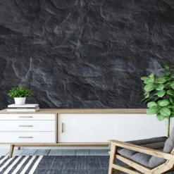 Cool Wallpapers 3D Stone Wallpaper Wall Mural Wall Covering Sticker Peel and Stick Removable PVC/Vinyl Material Self Adhesive/Adhesive Required Wall Decor for Living Room Kitchen Bathroom