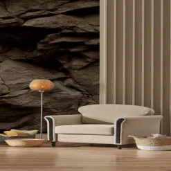 Cool Wallpapers 3D Stone Wallpaper Wall Mural Wall Covering Sticker Peel and Stick Removable PVC/Vinyl Material Self Adhesive/Adhesive Required Wall Decor for Living Room Kitchen Bathroom