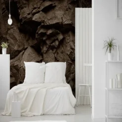 Cool Wallpapers 3D Stone Wallpaper Wall Mural Wall Covering Sticker Peel and Stick Removable PVC/Vinyl Material Self Adhesive/Adhesive Required Wall Decor for Living Room Kitchen Bathroom