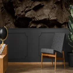 Cool Wallpapers 3D Stone Wallpaper Wall Mural Wall Covering Sticker Peel and Stick Removable PVC/Vinyl Material Self Adhesive/Adhesive Required Wall Decor for Living Room Kitchen Bathroom