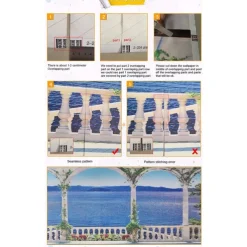 Cool Wallpapers 3D Stone Wallpaper Wall Mural Wall Covering Sticker Peel and Stick Removable PVC/Vinyl Material Self Adhesive/Adhesive Required Wall Decor for Living Room Kitchen Bathroom