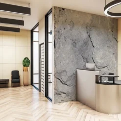 Cool Wallpapers 3D Stone Wallpaper Wall Mural Wall Covering Sticker Peel and Stick Removable PVC/Vinyl Material Self Adhesive/Adhesive Required Wall Decor for Living Room Kitchen Bathroom