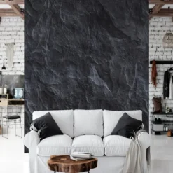 Cool Wallpapers 3D Stone Wallpaper Wall Mural Wall Covering Sticker Peel and Stick Removable PVC/Vinyl Material Self Adhesive/Adhesive Required Wall Decor for Living Room Kitchen Bathroom
