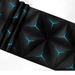 Cool Wallpapers 3D Wallpaper Wall Mural Modern Style PVC Green Red Wallpaper Adhesive Required Wall Mural,Cabinet Furniture Countertop Paper Roll Wallpaper,20.8