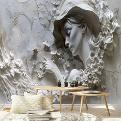 Cool Wallpapers 3D Wallpaper Wall Mural Wall Sticker Covering Print Peel and Stick Removable Self Adhesive Secret Forest PVC / Vinyl Home Decor