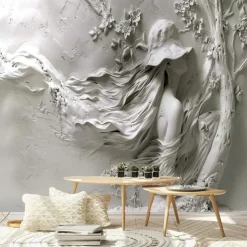 Cool Wallpapers 3D Wallpaper Wall Mural Wall Sticker Covering Print Peel and Stick Removable Self Adhesive Secret Forest PVC / Vinyl Home Decor