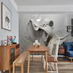 Cool Wallpapers 3D Wallpaper Wall Mural Wall Sticker Covering Print Peel and Stick Removable Self Adhesive Secret Forest PVC / Vinyl Home Decor