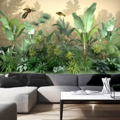 Cool Wallpapers Forest Beautiful Wallpaper Wall Mural Wall Sticker Covering Print Peel and Stick Removable Self Adhesive Scenic Tropical Rainforest Plantain PVC / Vinyl Home Decor