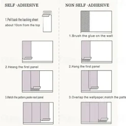 Cool Wallpapers Green Wallpaper Wall Mural Elegant Lines Covering Sticker Peel Stick Removable PVC/Vinyl Material Self Adhesive/Adhesive Required Wall Decor for Living Room Kitchen Bathroom