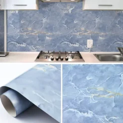 Cool Wallpapers Grey Wallpaper Wall Mural Marble Peel And Stick Wall Sticker Self-Adhesive Waterproof Oil Proof Fireproof, Easily Removable Wall Covering Kitchen Countertop And Cabinet Shelf Liner