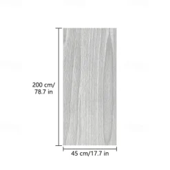 Cool Wallpapers Grey Wallpaper wood grain stickers moisture proof bedroom wardrobe table wooden door stickers old furniture renovation stickers imitation self-adhesive roll 17.72*74.78inches