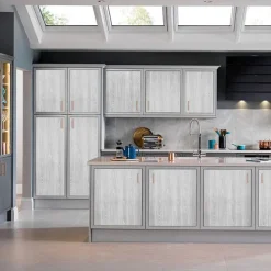 Cool Wallpapers Grey Wallpaper wood grain stickers moisture proof bedroom wardrobe table wooden door stickers old furniture renovation stickers imitation self-adhesive roll 17.72*74.78inches