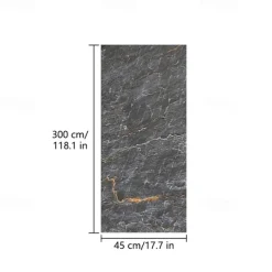 Cool Wallpapers Marble Kitchen Wallpaper Wall Mural Countertop Protection Pad Stove Oil Proof Waterproof Self-Adhesive Cabinet Moisture-Proof Fireproof High-Temperature Resistant Thickened