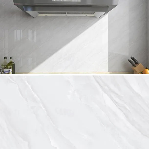 Cool Wallpapers Marble Wallpaper Wall Mural Waterproof Oil Proof MoistureProof Furniture Renovation Self-Adhesive Easily Removable Wall Covering Kitchen Countertop Cabinet Shelf Liner 23.6"x118"