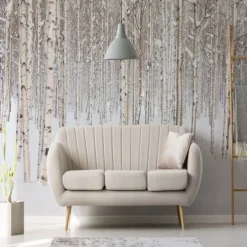 Cool Wallpapers Nature Wallpaper Wall Mural Black and White Peel And Stick Removable PVC/Vinyl Material Self Adhesive/Adhesive Required Wall Decor Wall Mural for Living Room Bedroom