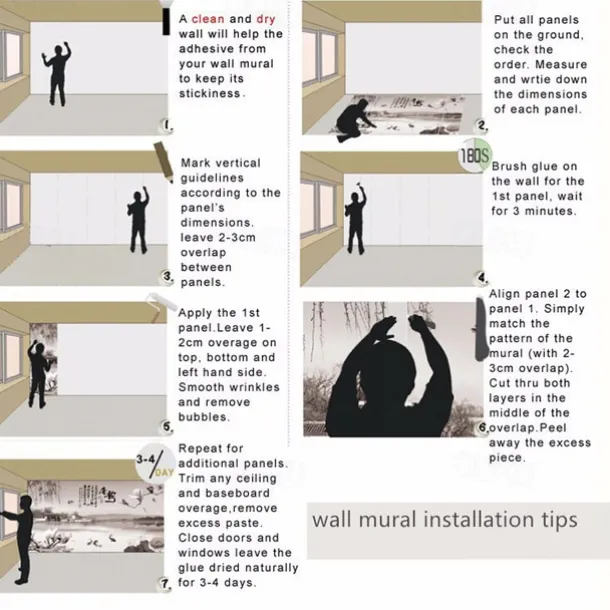 Cool Wallpapers Nature Wallpaper Wall Mural Fantasy Roll Wall Covering Sticker Peel and Stick Removable PVC/Vinyl Material Self Adhesive/Adhesive Required Wall Decor for Living Room Kitchen Bathroom