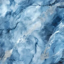 Cool Wallpapers Sky Blue Marble Wallpaper Wall Mural Roll Wall Covering Sticker Peel and Stick Removable PVC/Vinyl Material Self Adhesive/Adhesive Required Wall Decor for Living Room Kitchen Bathroom