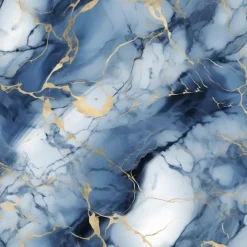 Cool Wallpapers Sky Blue Marble Wallpaper Wall Mural Roll Wall Covering Sticker Peel and Stick Removable PVC/Vinyl Material Self Adhesive/Adhesive Required Wall Decor for Living Room Kitchen Bathroom