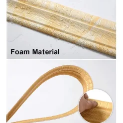 Cool Wallpapers Solid Color Wallpaper Border Wall Mural Waistline Peel and Stick Self Adhesive PVC/Vinyl Modern Wall Decal for Room 230*8*0.8CM*1PC