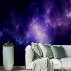 Cool Wallpapers Wall Mural Galaxy Universe Wallpaper Wall Sticker Covering Print Adhesive Required 3D Effect Canvas Home Décor