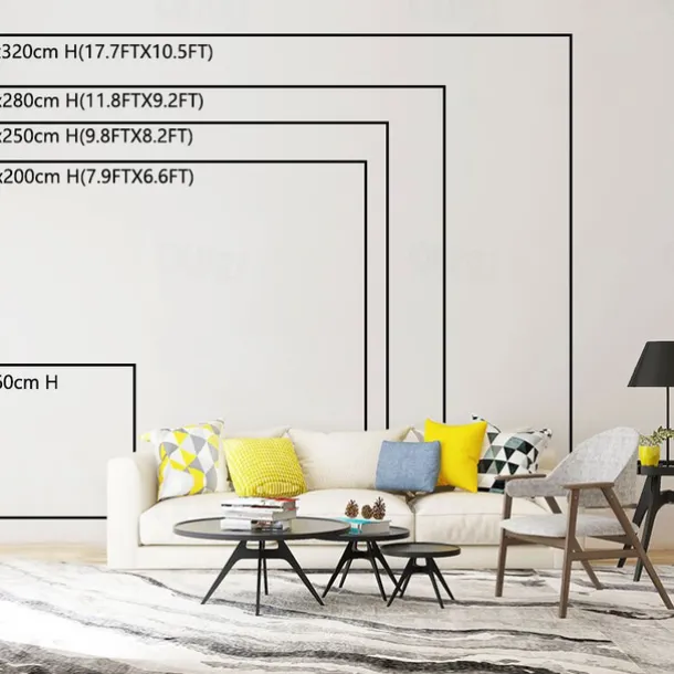 Cool Wallpapers Wall Mural Landscape 3D Mural Wallpaper Night View Cherry Blossom Wall sticker Self-adhesive PVC/Vinyl for Living Room Bedroom Restaurant Hotel Wall Cloth Room Home Decor