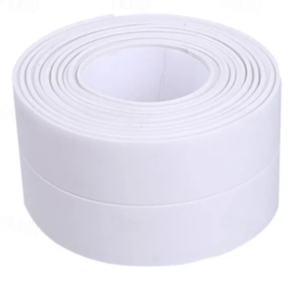 Cool Wallpapers Wall Mural 1 Roll Sealing Strip Tape, Waterproof Wall Sticker Sink Edge Tape, Caulk Tape Sealant Strip, Bathroom Kitchen Accessories 1.5''x126''