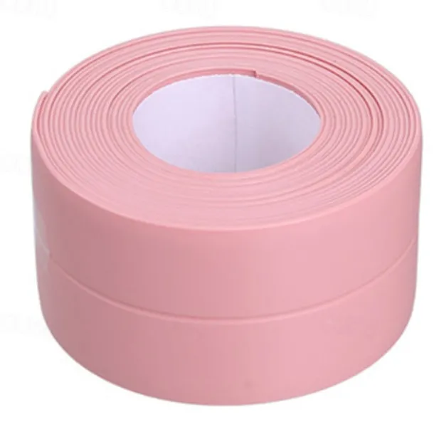 Cool Wallpapers Wall Mural 1 Roll Sealing Strip Tape, Waterproof Wall Sticker Sink Edge Tape, Caulk Tape Sealant Strip, Bathroom Kitchen Accessories 1.5''x126''
