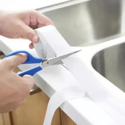 Cool Wallpapers Wall Mural 1 Roll Sealing Strip Tape, Waterproof Wall Sticker Sink Edge Tape, Caulk Tape Sealant Strip, Bathroom Kitchen Accessories 1.5''x126''