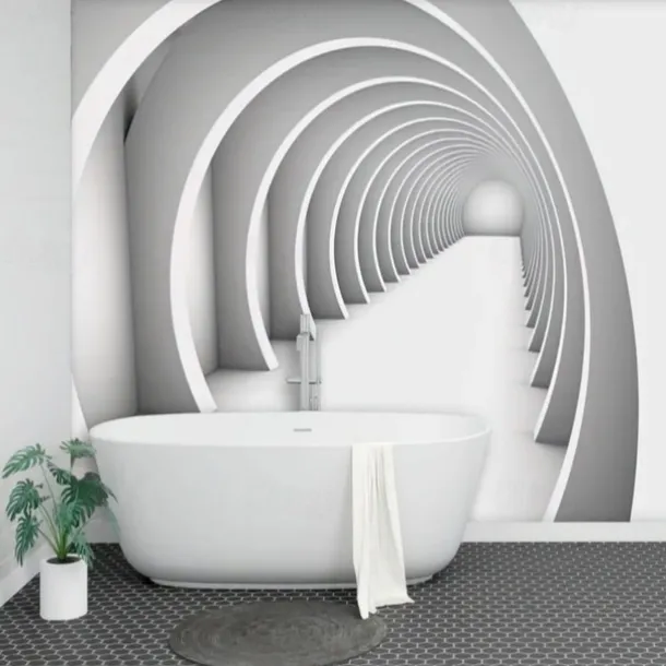 Cool Wallpapers Wall Mural 3D Wallpaper Wall Sticker Covering Print Peel and Stick Self Adhesive PVC / Vinyl Home Decor