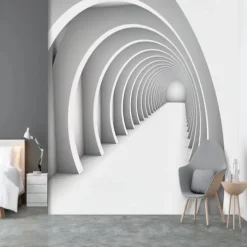 Cool Wallpapers Wall Mural 3D Wallpaper Wall Sticker Covering Print Peel and Stick Self Adhesive PVC / Vinyl Home Decor